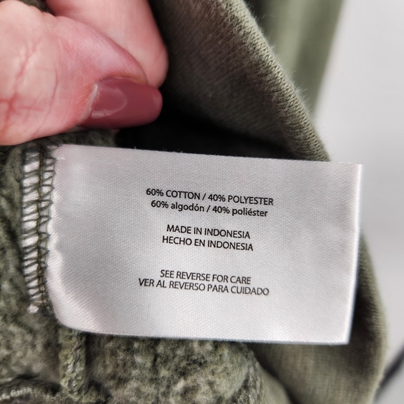 Orvis Quarter Zip Signature Sweatshirt Mens Size XL Button Green Long Sleeve - Picture 7 of 10